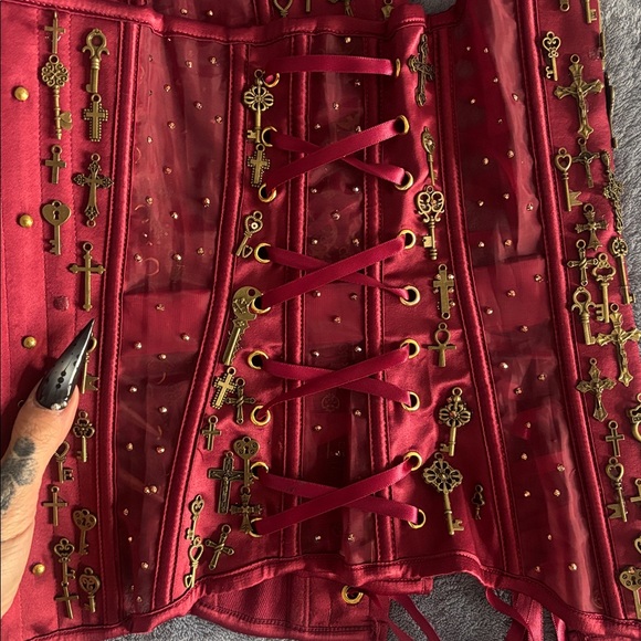 Key waist cinch corset - Picture 3 of 4